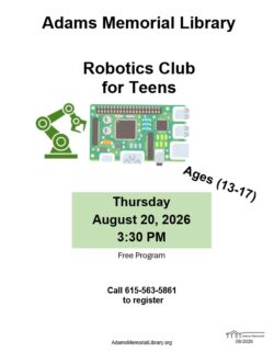 2026 08 20 robotics teens flyer