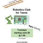 robotics club for teens