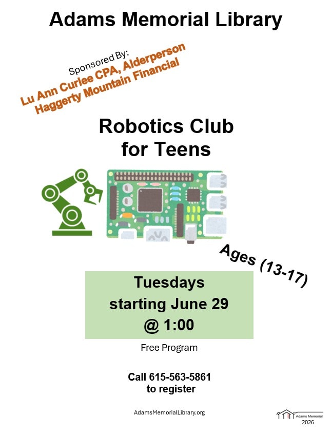 robotics club for teens