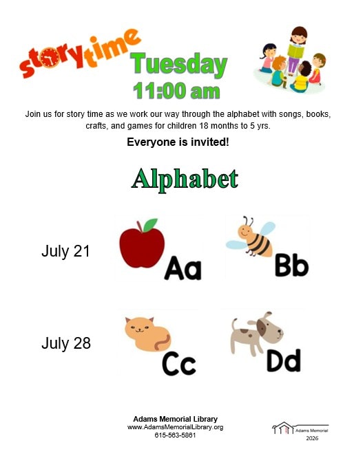 story time sched 2026 07 aw